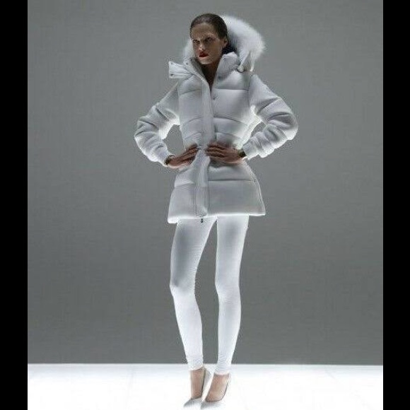 Pyrenex Jackets & Blazers - Pyrenex Vauthier white neoprene down puffer jacket